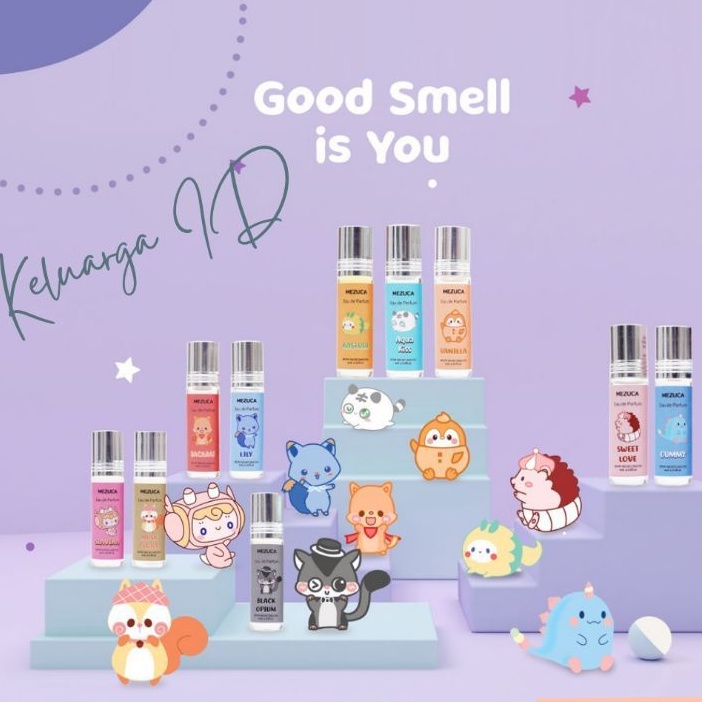 ❤ MEZUCA ❤ Parfum Roll 6 ml Inspired Perfume Minyak Wangi Non Alkohol 6ml BPOM - Keluarga id