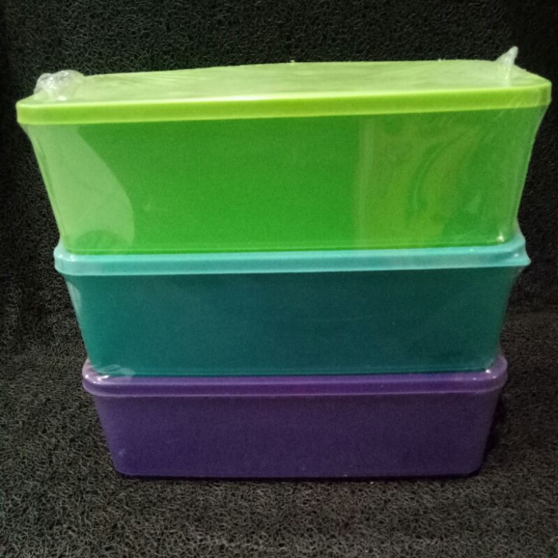 Sealware set 3pcs biggy/ toples kue/ tempat penyimpanan/ sealware