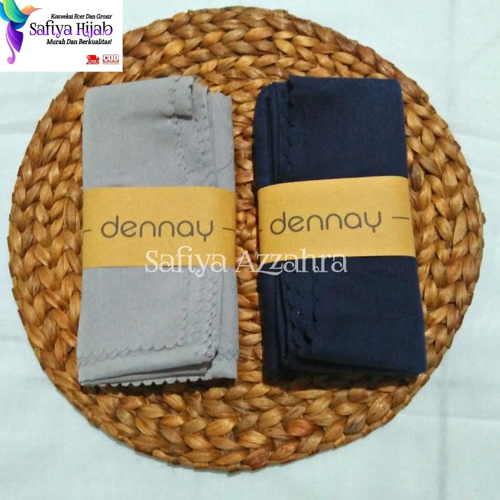 TERLARIS KERUDUNG DENNAY POLOS ORI Voal Ultrafine Jilbab Hijab Segi Empat Segiempat Denay Terbaru
