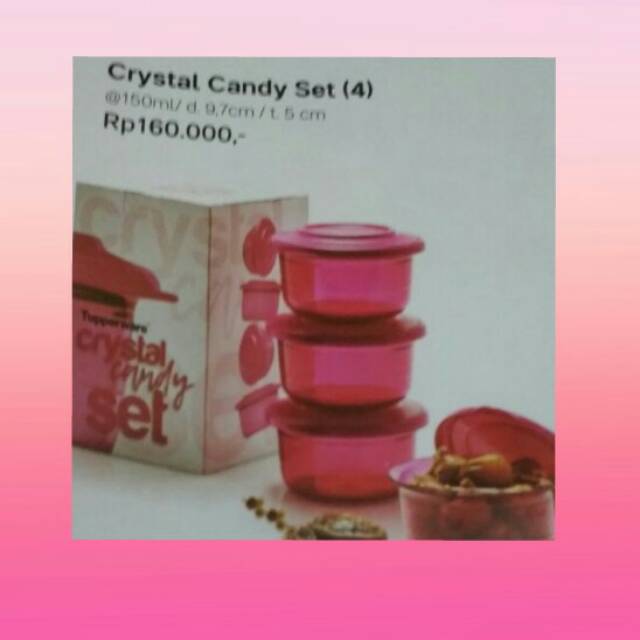 Crystal candy set