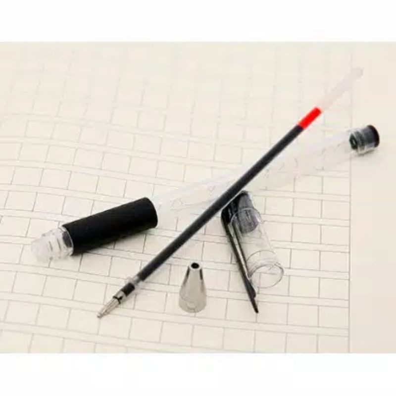 Pulpen mimi hitam 1pcs / Bolpen Pena Pen Alat Tulis Perlengkapan Sekolah