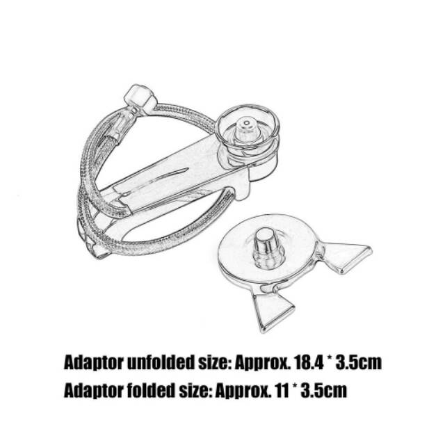 Adaptor adapter kompor stove ultralight lipat gas portable mini camping outdoor converter