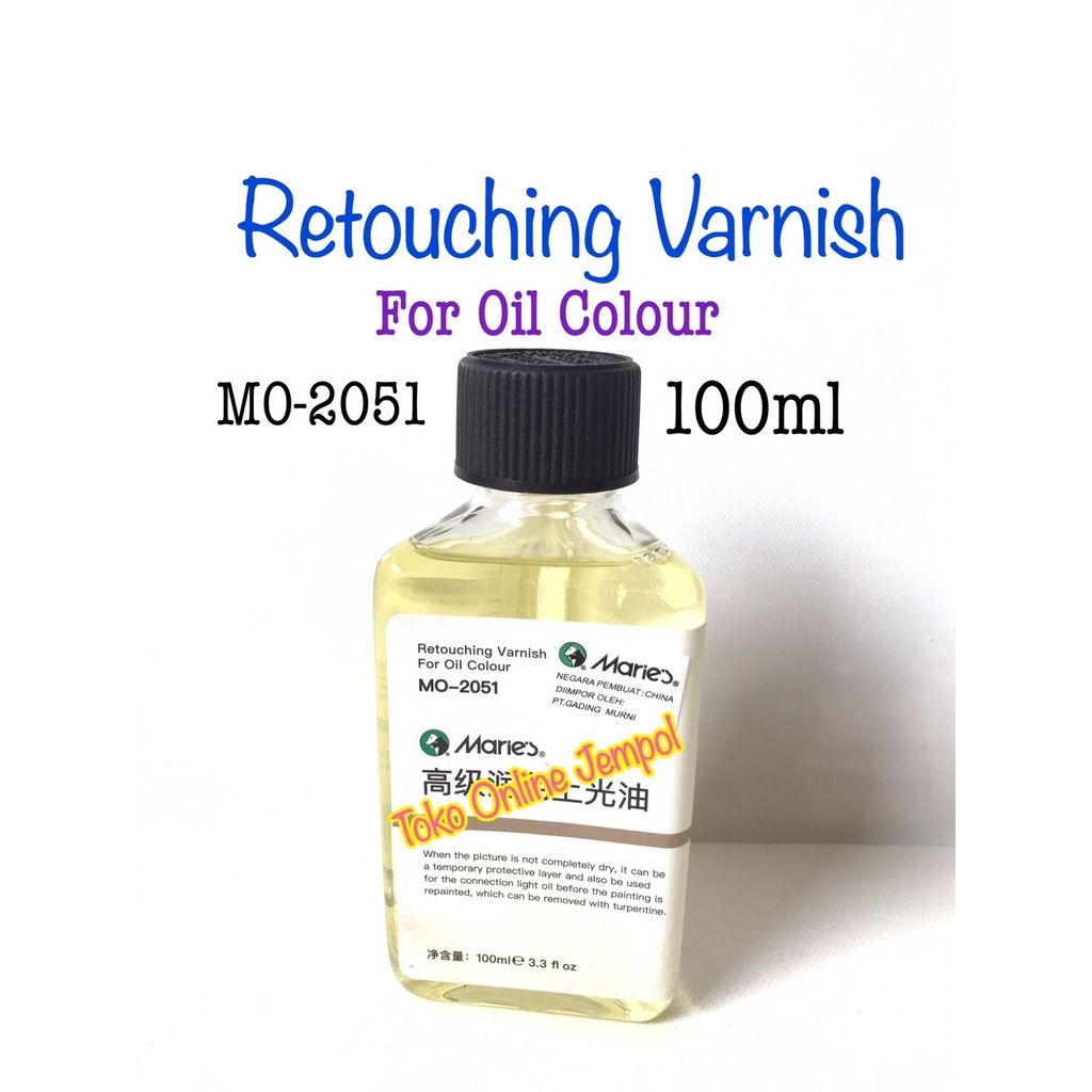 

100ml Retouching Varnish For Oil Colour MO-2051 re touch ATK1269MR