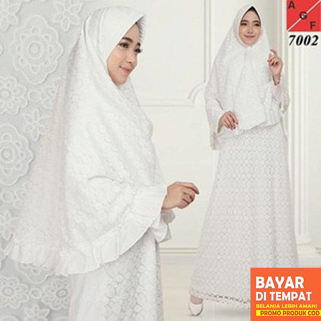  Baju  Gamis  Putih  Gamis  Brukat Busana Muslim Baju  