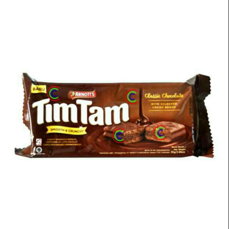 

Timtam Biscuit 81 gram Vanilla & coklat