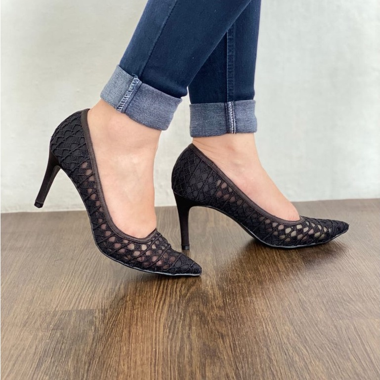 BEST SELLER || SEPATU WANITA PDS-3258 HEELS 7CM