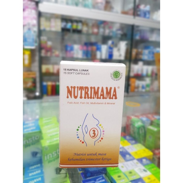 Nutrimama 3 / Trimester 3 / Vitamin Ibu Hamil / Nutrisi Ibu Hamil