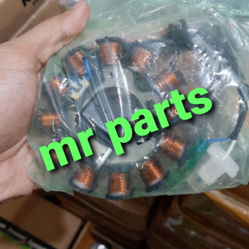 spull spul spool sepul stator assy kawasaki ksr 110 pro original