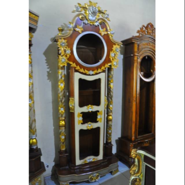 Jam Kayu Jati Aqilla Ruang Tamu