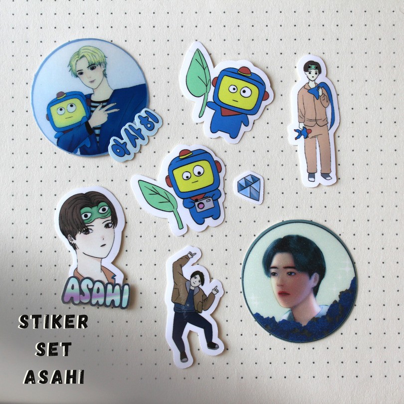 

STICKER SET ASAHI TREASURE