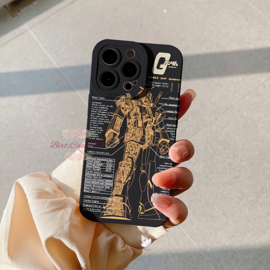 SOFTCASE PROCAMERA CUSTOM ROBOT OPPO VIVO SAMSUNG REALME XIAOMI IPHONE INFINIX FOR ALL TYPE BC6513