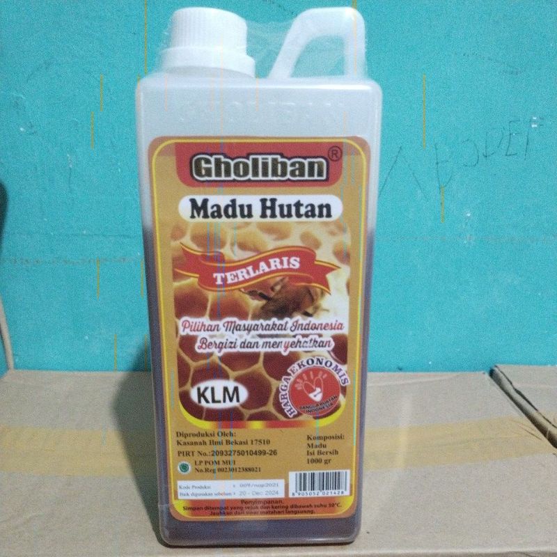 

Madu hutan kalimantan goliban 1kg /KLM. Original