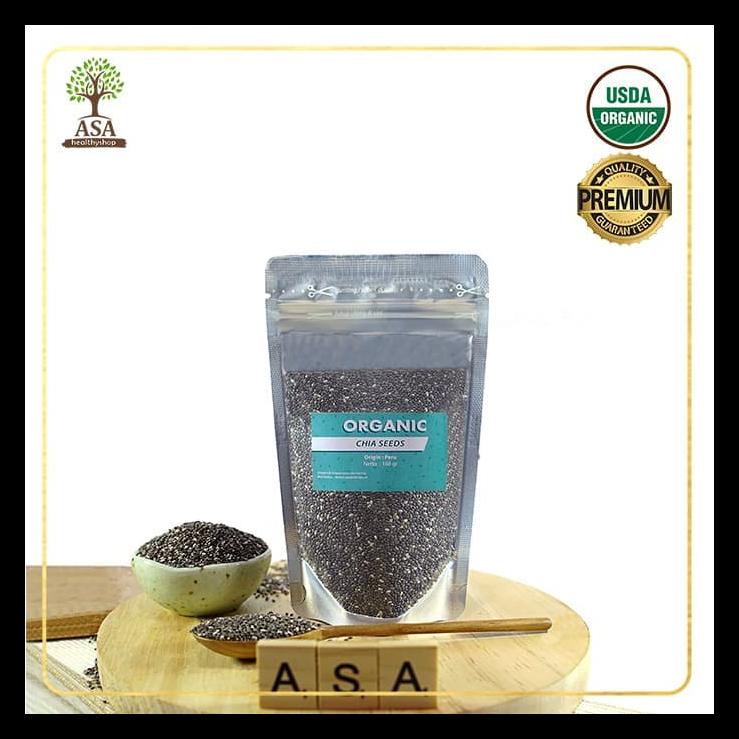 

ORGANIC CHIA SEED PERU 100GR BERKUALITAS