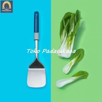 

Alat Dapur Tasty Spatula Turner Stainless Steel - Navy