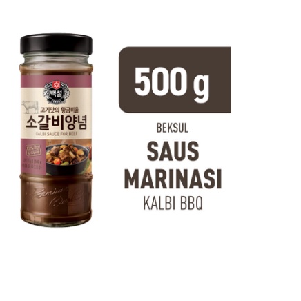 

Beksul Kalbi Marinade Saus Marinasi Kalbi BBQ 500g