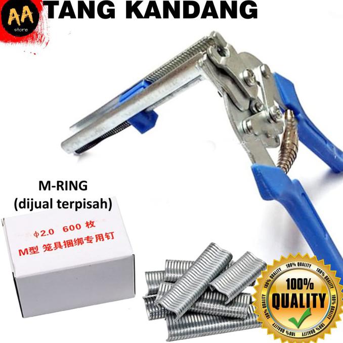 

Banting Harga Tang Kandang Alat Pengikat Staples Kandang Ayam Puyuh Kelinci