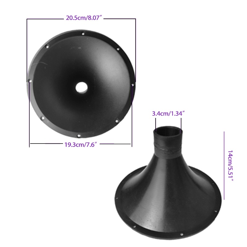 Vivi 2Pcs Tweeter Horn Speaker HiFi Untuk Perbaikan