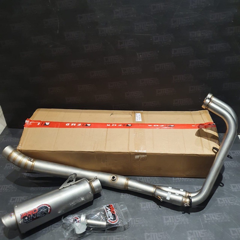 Knalpot Proliner Yamaha R25 TR-1R Full System