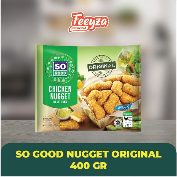 

So Good Nugget Original 400 gram