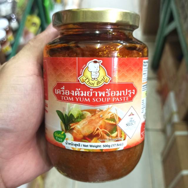 

Tom Yum Soup Paste/Pasta Tom Yum Thailand /Thai Boy Tom Yum Paste 500g