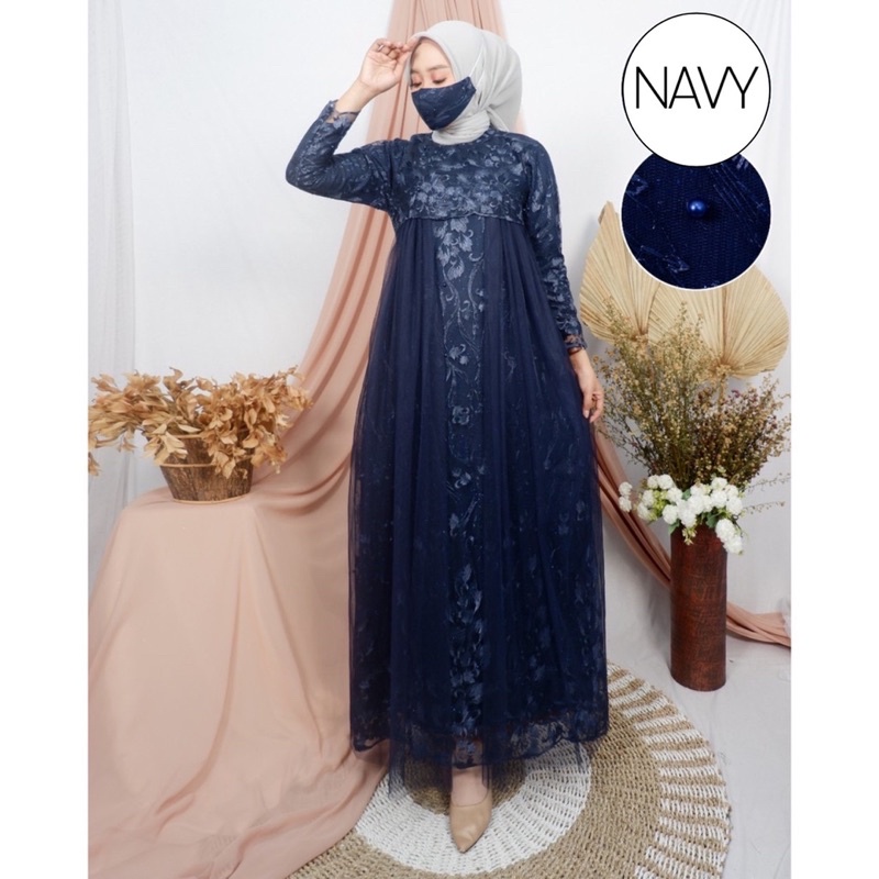 [MODEL BARU] GAMIS MAXI AURELIA/ GAMIS TILE TUTU/ GAMIS MUSLIM/ GAMIS PESTA/ GAMIS BRUKAT MUSLIM-8