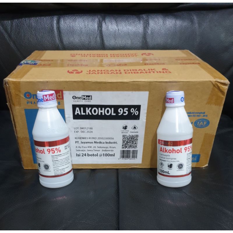 ALKOHOL 95% MERK ONEMED 100ml