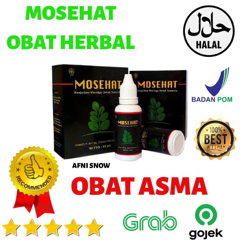 MOSEHAT Herbal Jamu Tetes Obat Asma