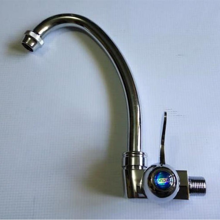 ONDA V 628 TLG Kitchen Sink Tap Kran Tembok Dapur Wastafel Keran Angsa Cuci Piring 1/2&quot;