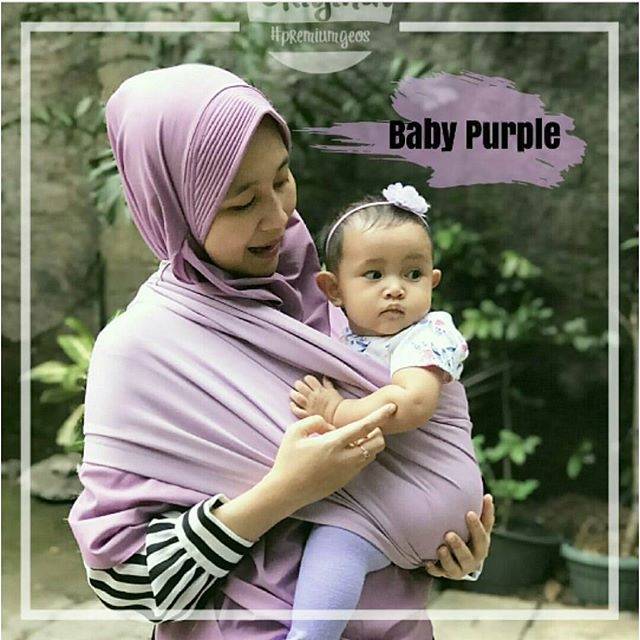 Gendongan Kaos/GEOS/Baby Sling/Gendongan Bayi/HELENA SIZE S &amp; M