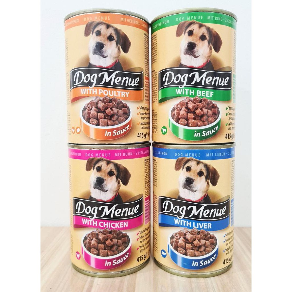 DOG MENUE makanan kaleng 415gr