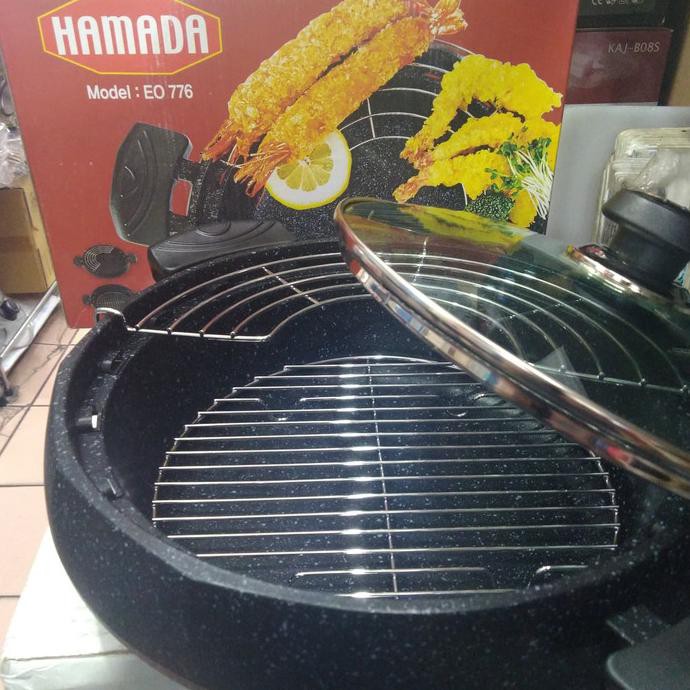 Hamada Sico Pan, Grill Steam , Multi Grill Pan Es_Boba