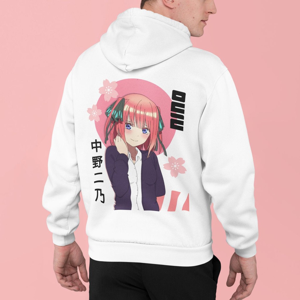 Hoodie Nino Nakano The Quintessential Quintuplets Character Premium Fleece