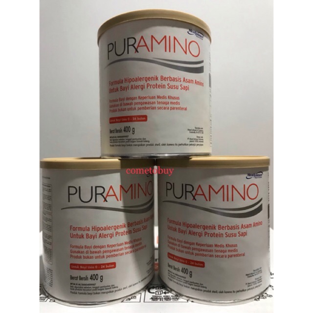 Puramino Hypoallergic 400 gram Susu Alergi BPOM