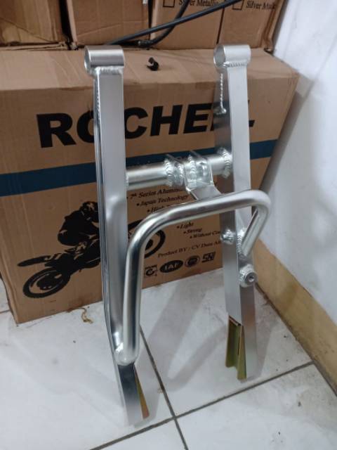 swing arm model stabilizer merk RD racing motor mx new 135 dan MX old