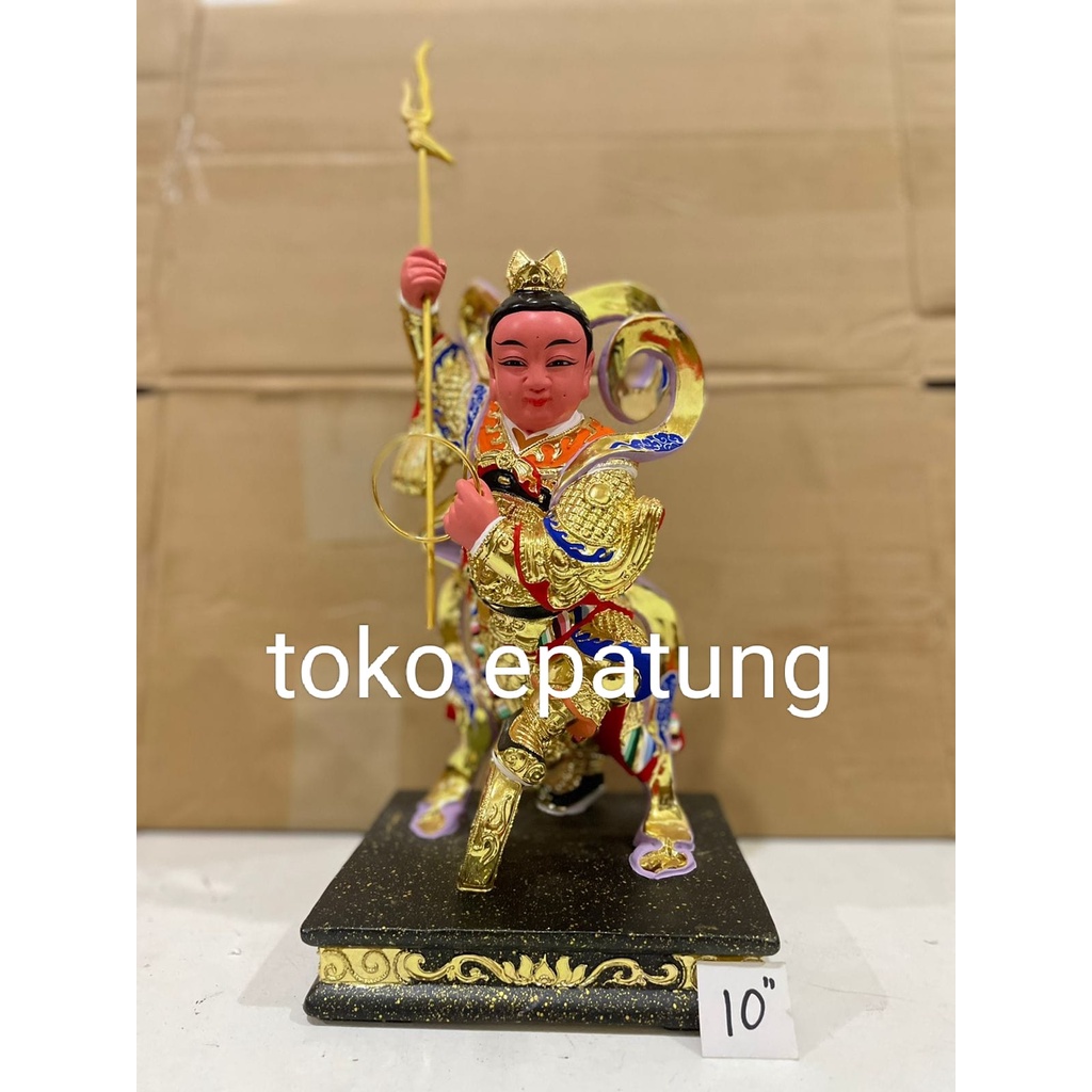 patung dewa naca / locia / nacha kayu - 10 inch - 01