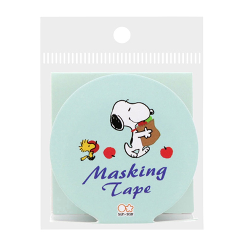 

Peanuts Snoopy Masking Tape (Delicious Food Market) Blue