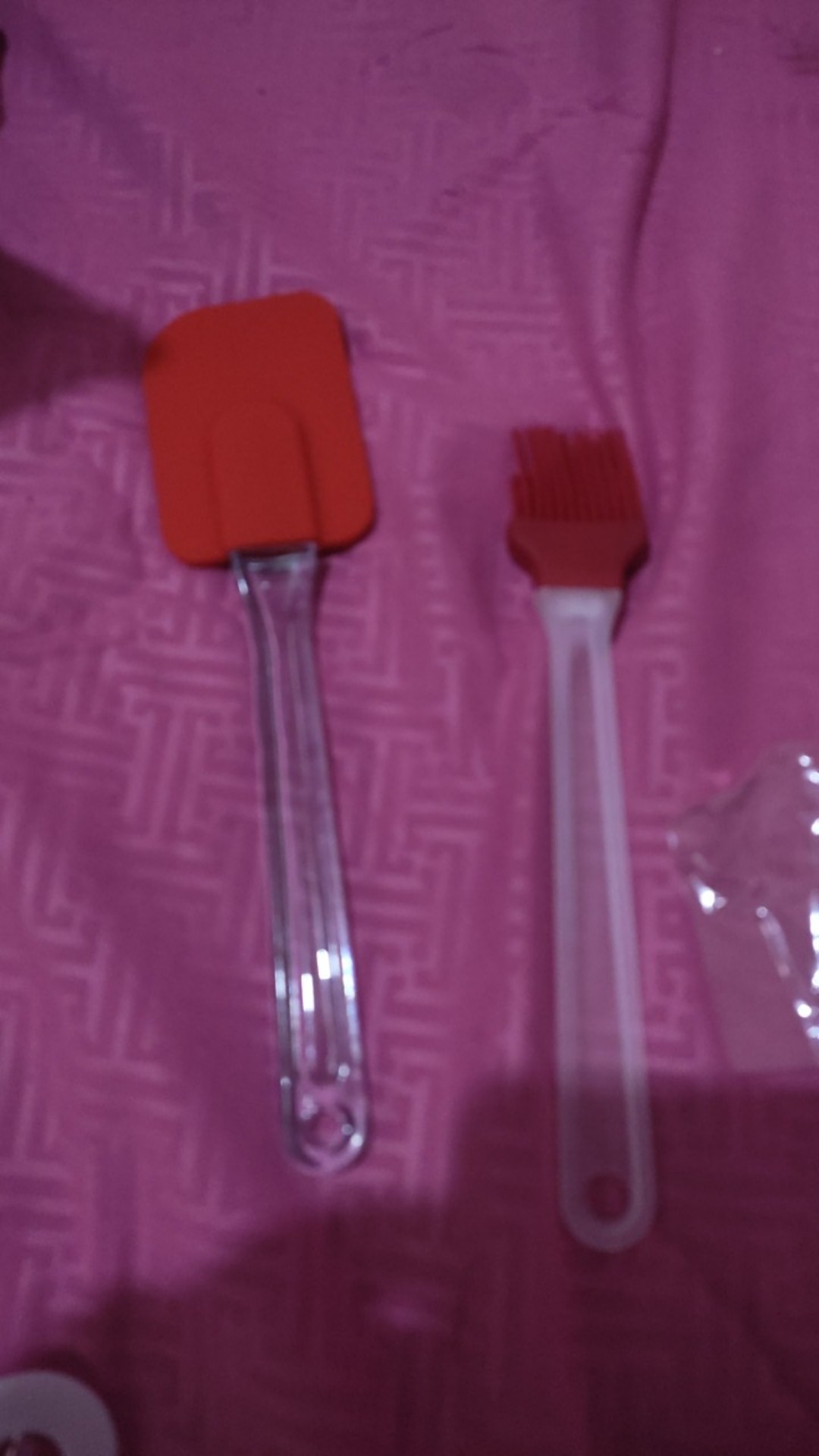 Spatula Kuas Silikon Brush Kuas Silikon Untuk Peralatan Baking Kue Kuas Bbq Tahan Panas