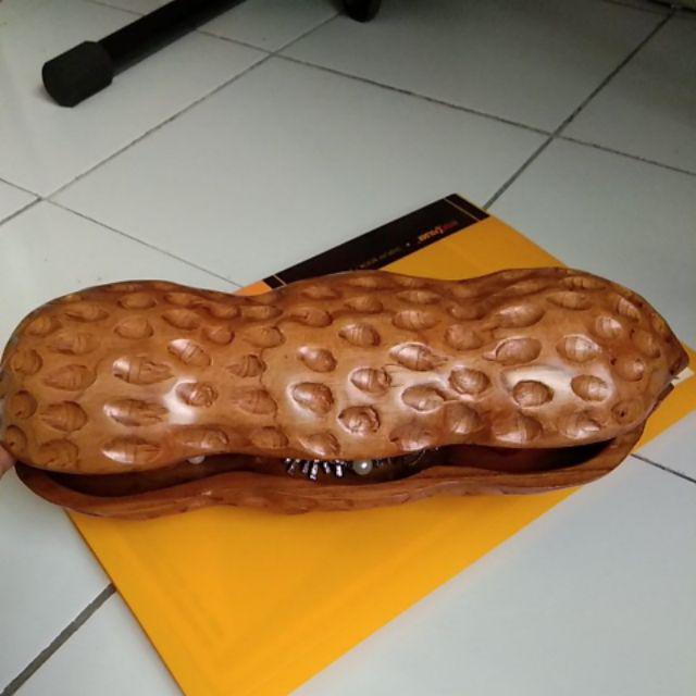 Kotak Perhiasan Serba Guna Model Buah Kacang