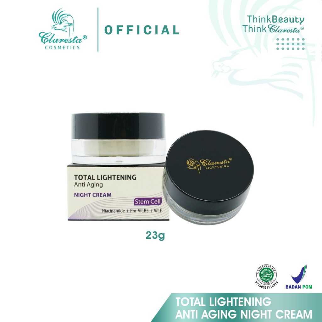 Claresta Total Lightening With Anti Aging