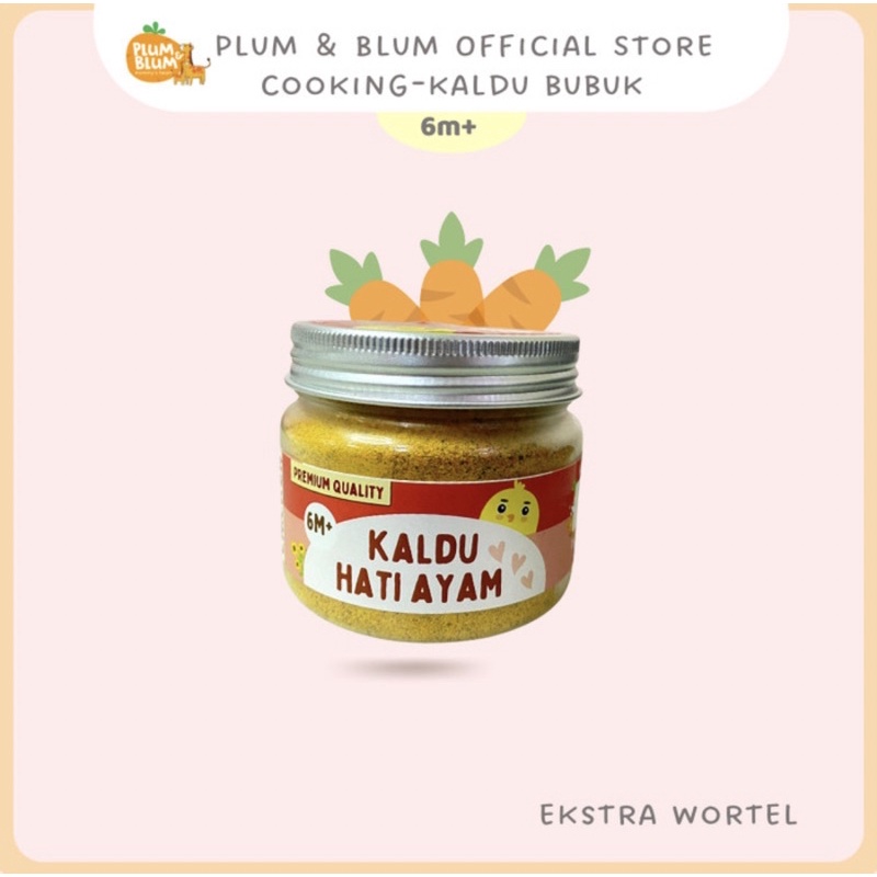 Plum &amp; Blum Kaldu Bubuk MPASI Bayi No MSG 100gr | PlumandBlum