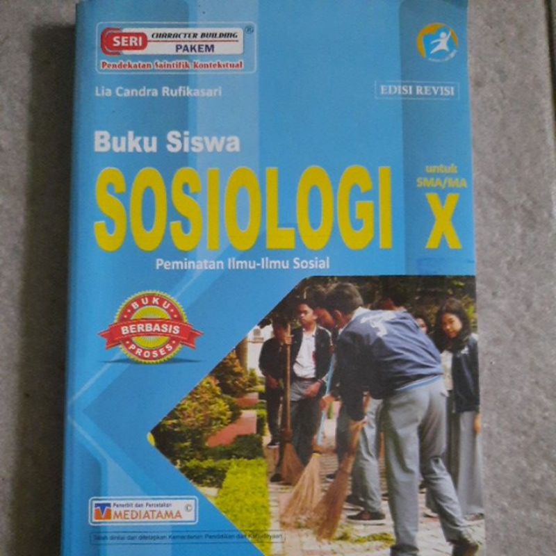 Sosiologi SMA Peminatan kelas 10