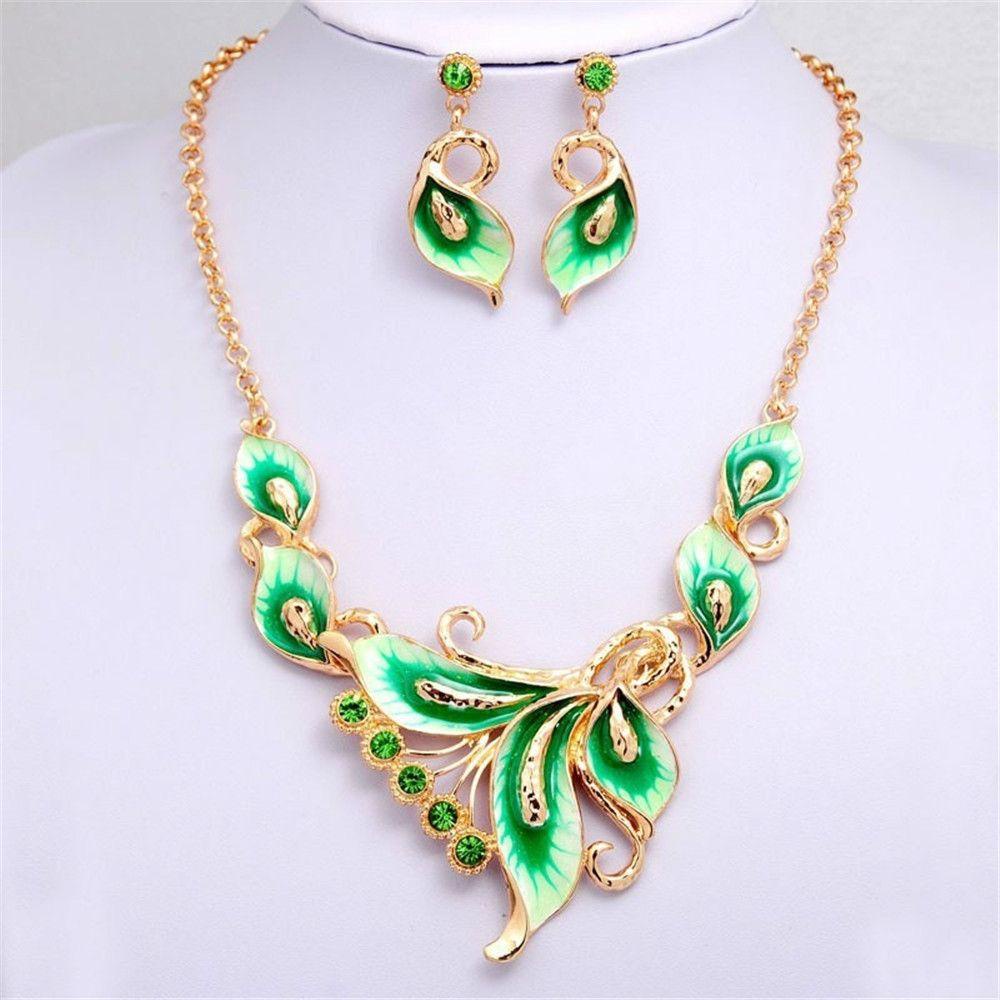 R-flower Chain Necklace Aksesoris Fashion Set Perhiasan Klavikula Bunga