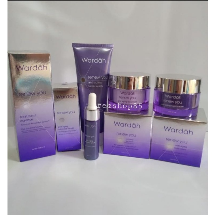 Wardah Renew You Anti Aging Paket Lengkap | Skincare Wardah Renew You