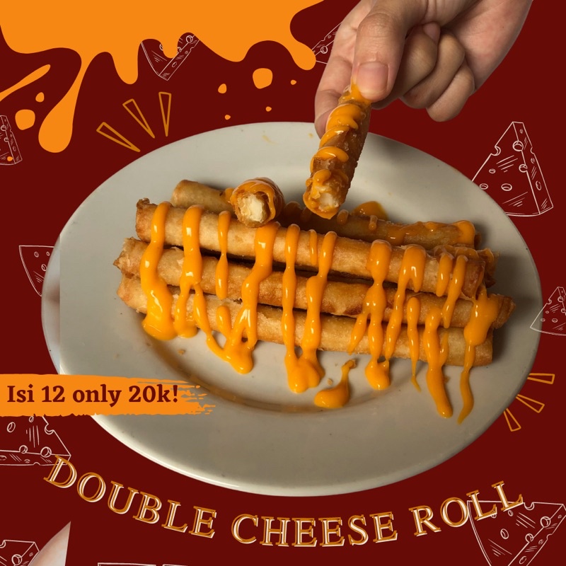 

Double cheese roll
