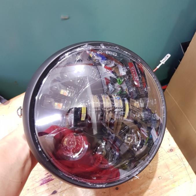 Daymaker New Batok 19 Mata Lensa 7 Inch Sorot Putih Sein Kuning BATOK bonjer98 Ayo Beli