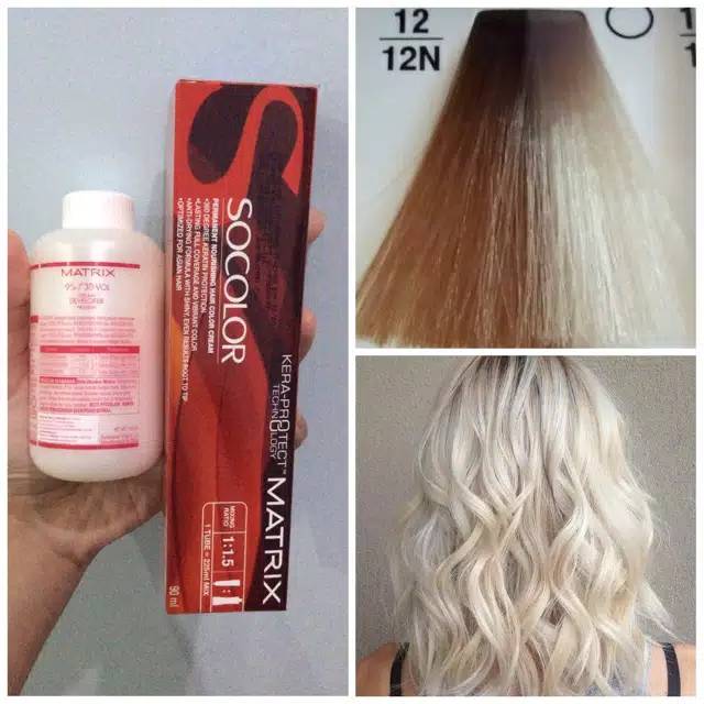 90 ML Matrix Socolor 12 / 12N / Cat Matrix / Cat Rambut / Pewarnaan Rambut