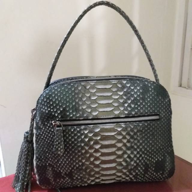 Jual Tas kulit / Tas kulit asli / Tas kulit ular / Python bags / Tas