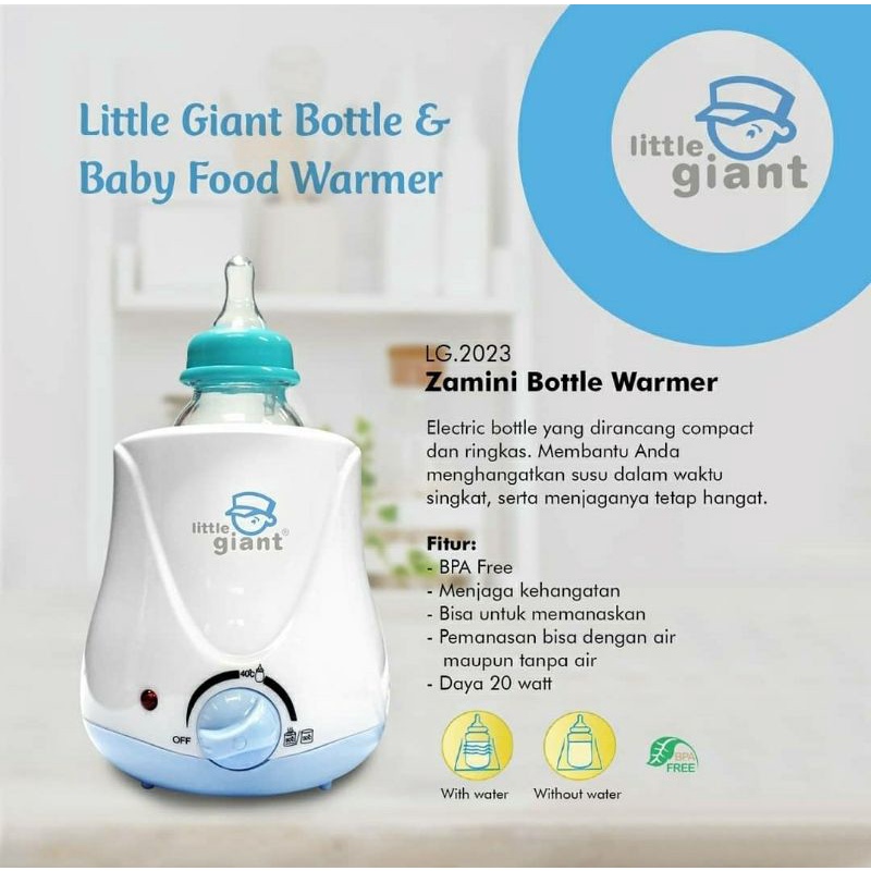 LITTLE GIANT Zamini Bottle Warmer | Pemanas Susu