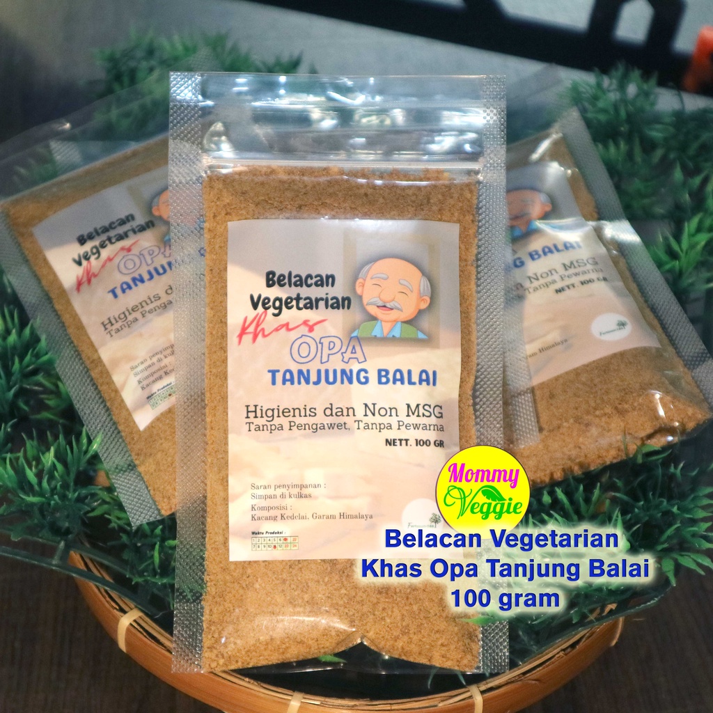 

Belacan Bubuk Vegan Vegetarian | Terasi Bubuk Vegetarian | Sambal Belacan Bubuk |Opa Khas Tanjung Balai | 100 gram