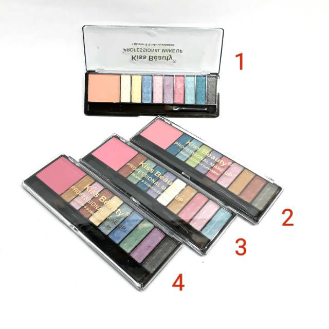 BLUSH ON &amp; EYESHADOW K.B PROFESIONAL / 4.SERI